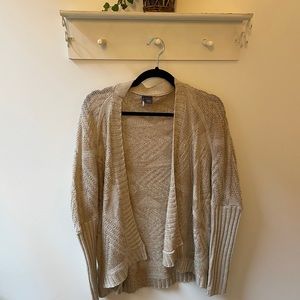 Sparkle & Fade Tan Aztec Patterned Cardigan